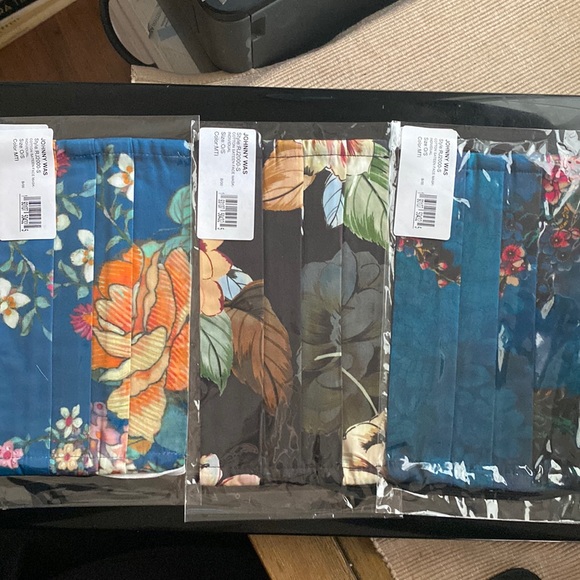 Johnny Was Accessories Johnny Was Cotton Face Masks Set Of 3 Poshmark